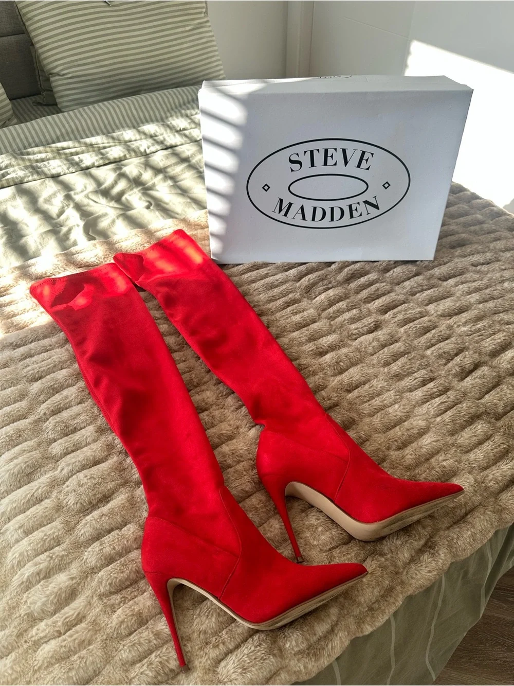 Steve Madden DADE Over-the-Knee Stiletto Boots